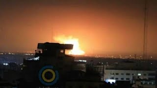 חיל האוויר הישראלי תוקף מטרות בעזה, לאחר שחמאס ירה רקטות מול חופי תל אביב