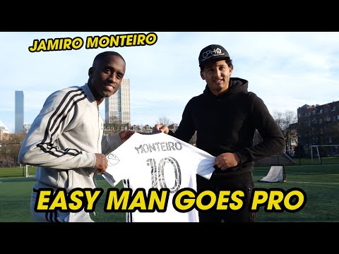 JAMIRO MONTEIRO (MLS PLAYER) VS THE KING OF PANNA - Easy Man Goes Pro