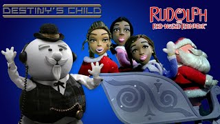 Destinys Child performs &quot;Rudolph the Red Nosed Reindeer &quot; - Video Enhanced to HD!