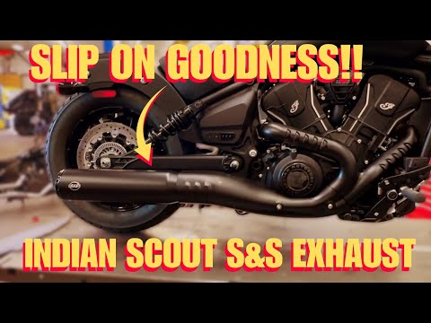 Make your 2025 Scout Sound Awesome - S&S Grand National Slip on