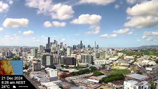 Brisbane Weather 21 Dec 2024 Time Lapse