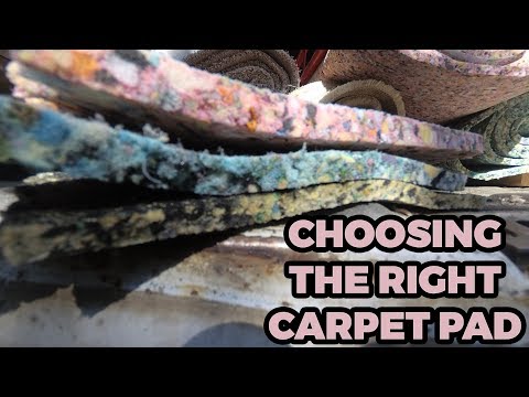image-What is the padding under carpet called?