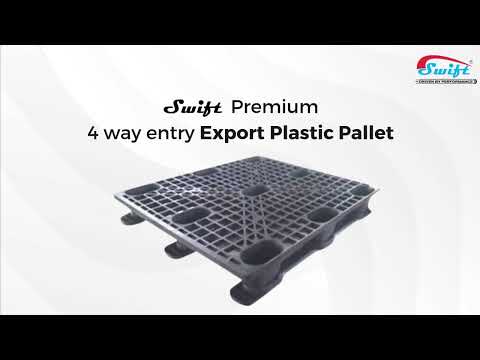 130mm 4 Way Plastic Export Pallet 1200 X 1000 X 150 mm