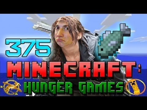 Minecraft: Hunger Games w/Mitch! Game 375 - FISH FIGHT!