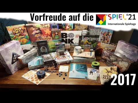 Vorfreude auf die Essen SPIEL 2021: Rückblick auf die SPIEL 2017 - Flops und Dice Tower Auftritte