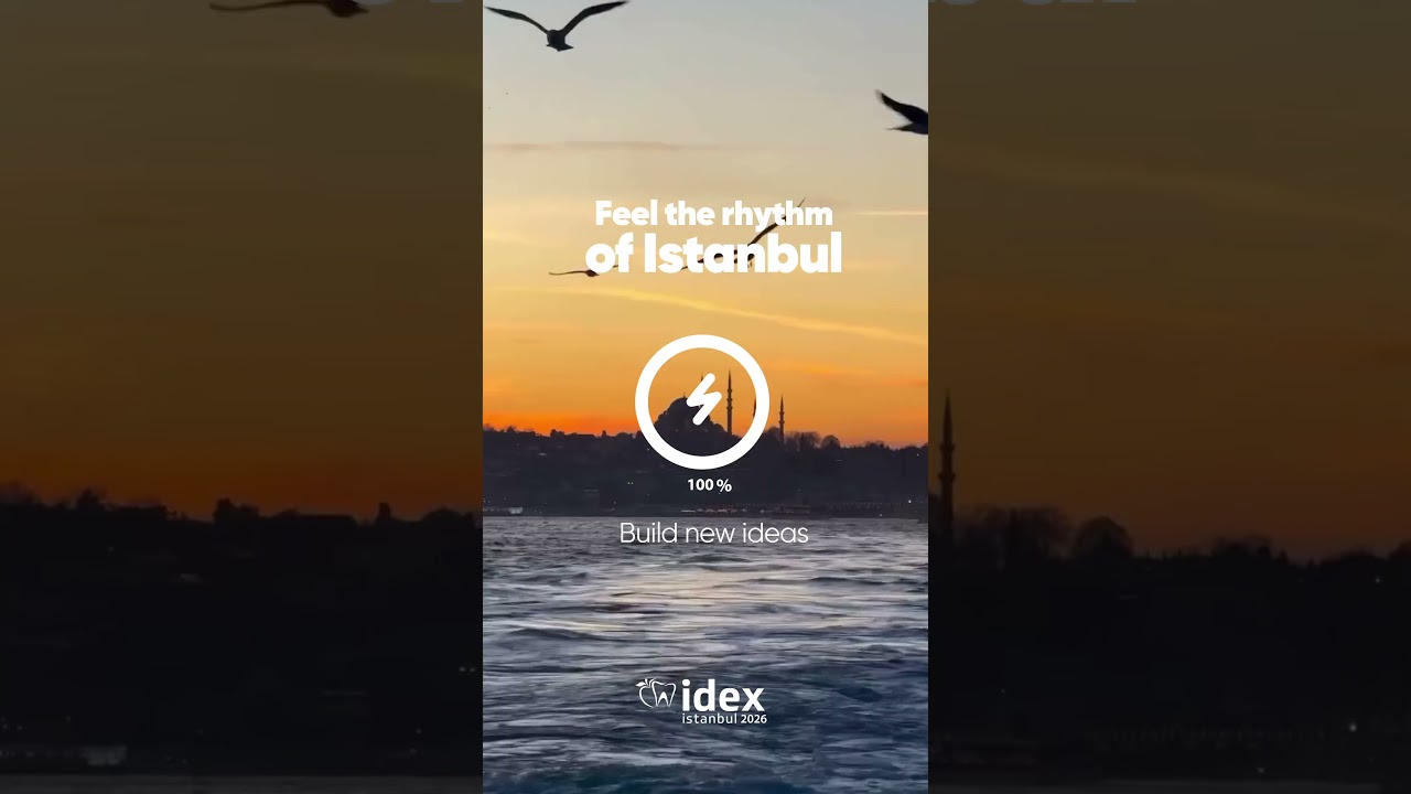 We’re getting ready to meet at IDEX Istanbul 2026. 🦷