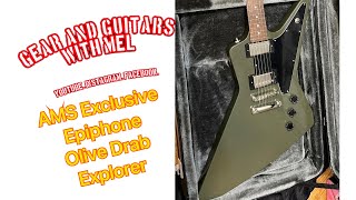 Video thumbnail for AMS Exclusive Epiphone Explorer by Gear and Guitars with Mel