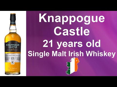 Knappogue Castle 21 Year Old Single Malt Irish Whisky Review #343 from WhiskyJason