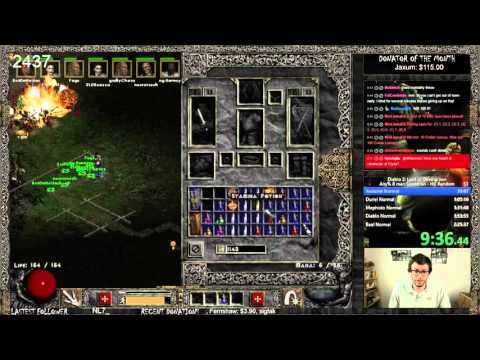 D2 - 8 Man Hardcore Any% Speedrun!! - WHO SURVIVED??