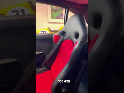 Thumbnail for Rare Ferrari F355 Berlinetta with factory carbon fiber seats #Ferrari #f355 #gatedmanual #coldstart by Ferrari, Berlinetta, SEAT, Ferrari F355, Car