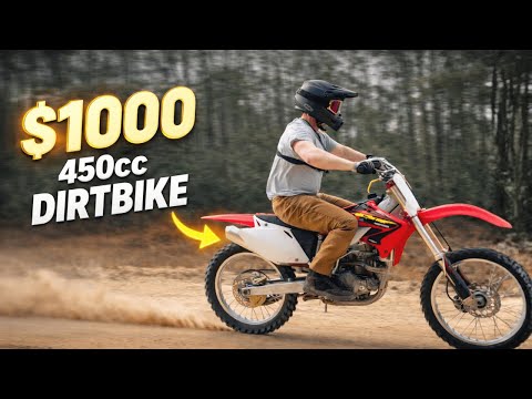 Bringing a 25-Year-Old Dirt Bike Back to Life. 2002 Honda CRF450R