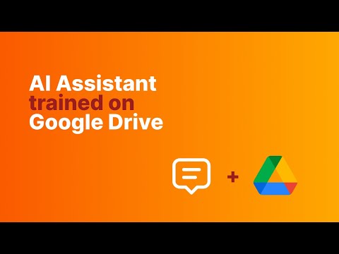 Use Google Drive to train your AI Chatbot | Userdesk