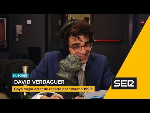 David Verdaguer: "Haré una locura, pondré el Goya en una estantería"