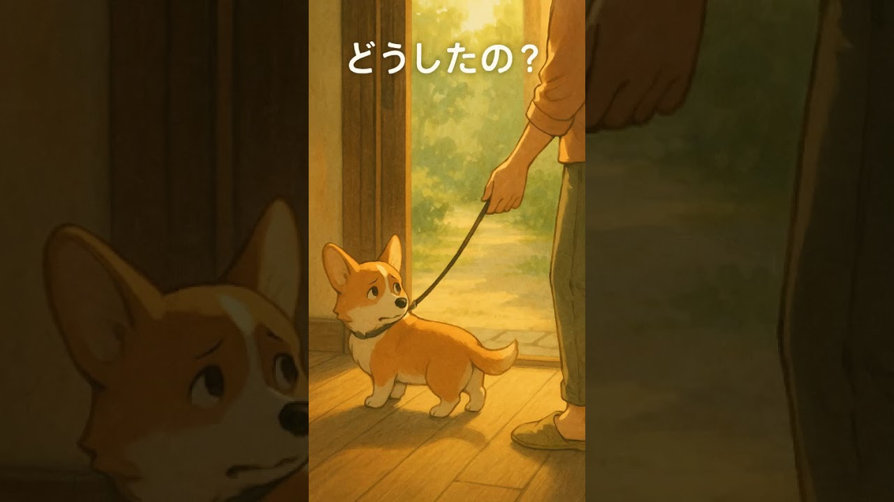 散歩に行きたくない朝