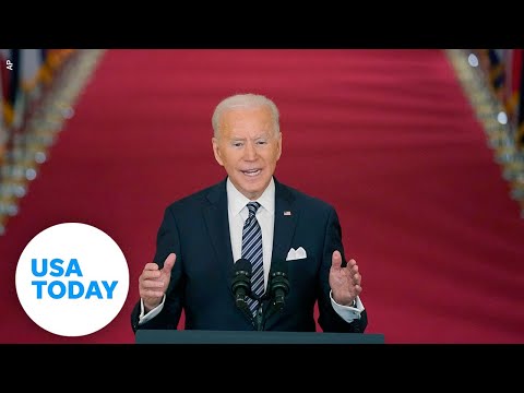 Pres. Biden delivers remarks on his American Rescue Plan USA TODAY