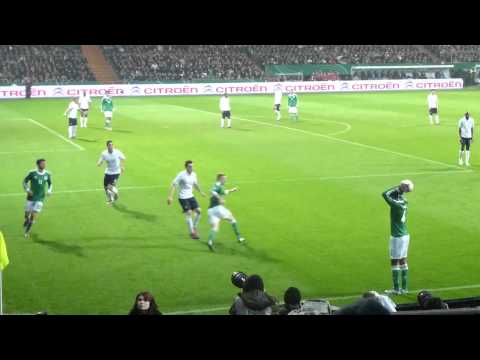 Deutschland vs. Frankreich am 29.02.2012 - Gomez kommt zu spät