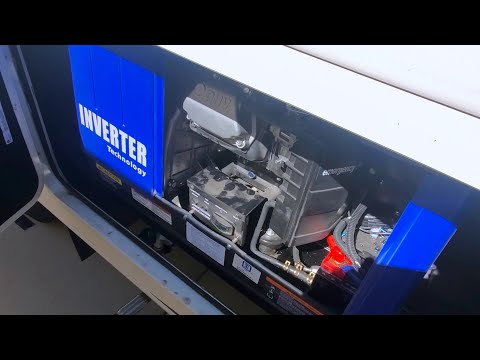 NPS 5500, Yamaha generator oil change.