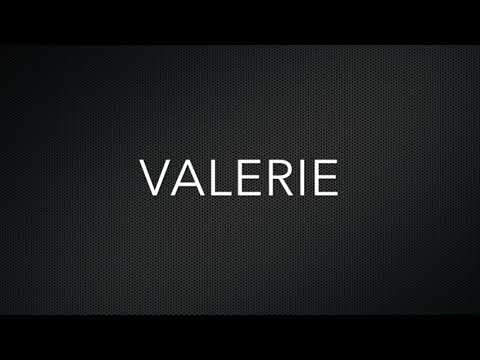 How to Pronounce Valerie