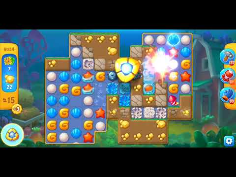Fishdom. 6034 level no boosters and diamonds