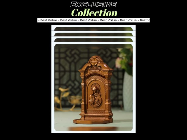 Vídeo relacionado con Blessed Virgin Mary Statue - 21.3CM Catholic Religious Gift | Resin Figurin