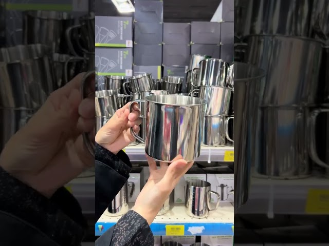 كوب استيل بيد 10 سم