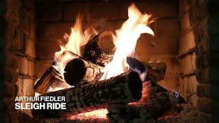 Arthur Fiedler – Sleigh Ride (Official Fireplace Video – Christmas Songs)