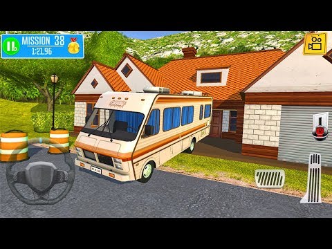 Mercedes Hymermobil 660 Driving - Roundabout 2: A Real City Driving Parking Sim - Android Gameplay