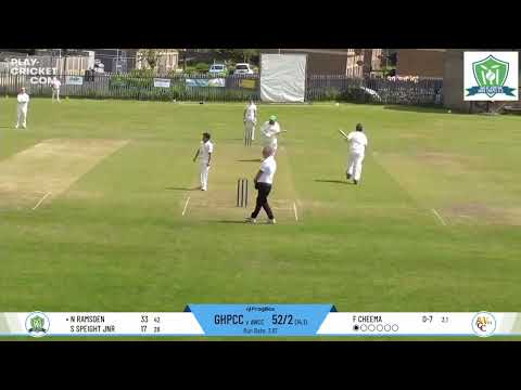 PLAYER HIGHLIGHTS Nathan Ramsden 83 runs off 106 balls