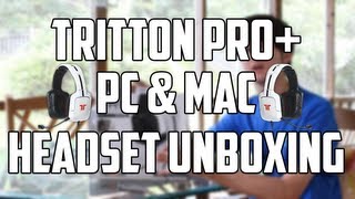 Tritton Pro+ 5.1 Surround PC and Mac Gaming Headset Unboxing!