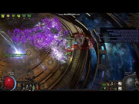 [PoE 3.15] Tornado shot + Focused Ballista at a Maven 10 Boss Fight