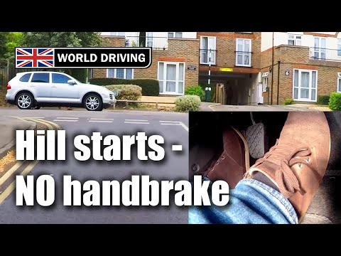 How to Do Hill Starts Without the Handbrake - Hill Start No Handbrake