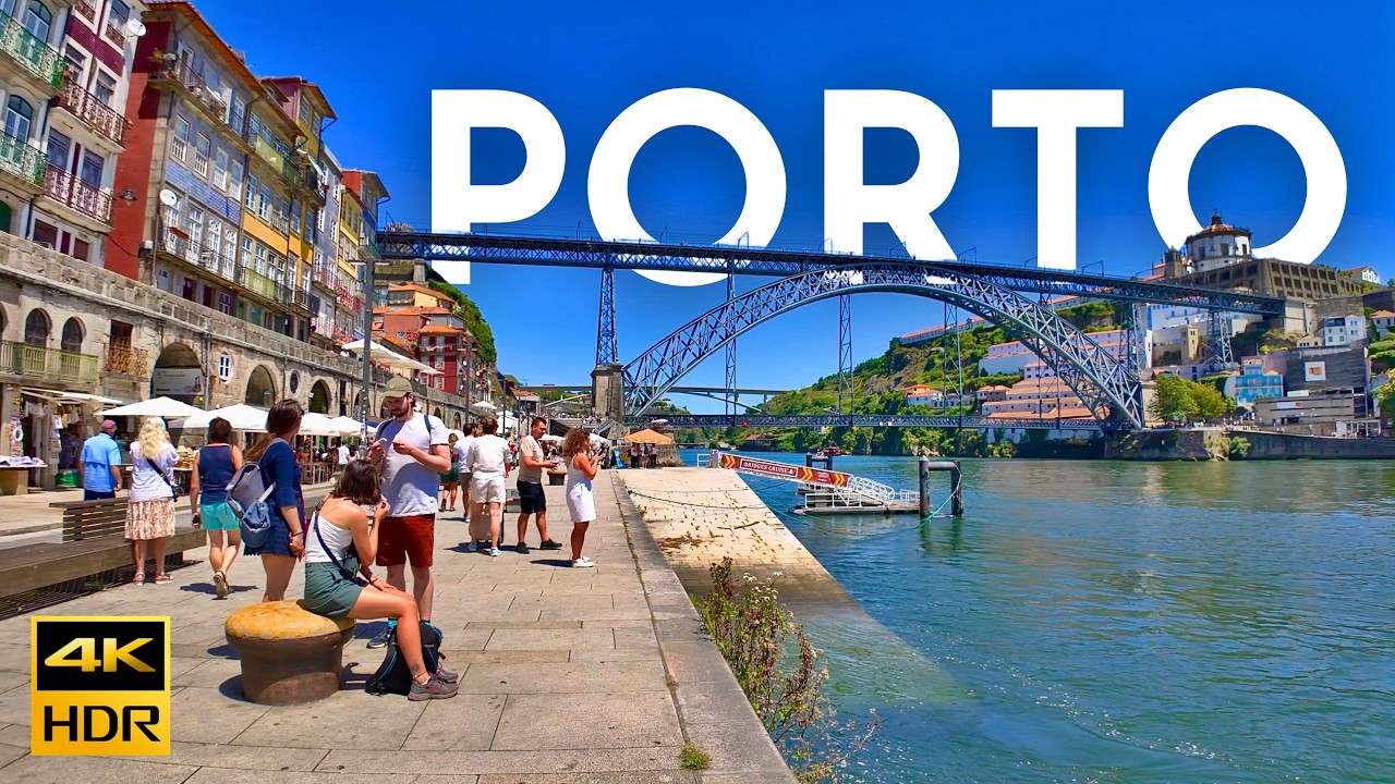 Immersive street-level walking tour through Porto Aliados, Portugal, showcasing authentic urban landscapes, local architecture, and the vibrant atmosphere of the city's neighborhoods