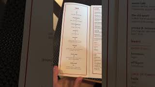 Razzle Dazzle Menu (October 8, 2024) #virginvoyages