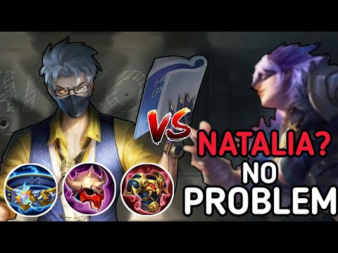 TRY THIS BUILD ON HANZO AGAINST ONE-SHOT NATALIA | HANZO TANK BUILD JUNGLER