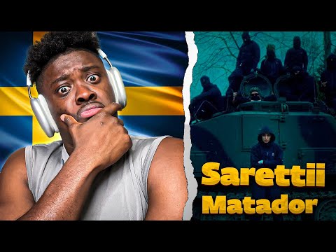 Sarettii (5148) - Matador 🇸🇪🔥 (Official Music Video) REACTION