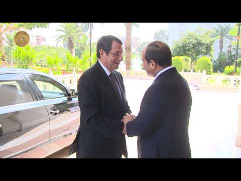 السيسى يلتقى نظيره القبرصى ورئيس وزراء اليونان