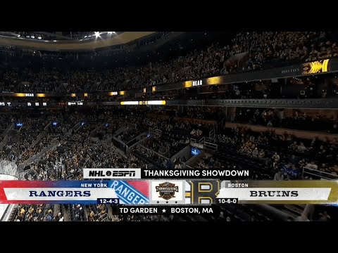 ABC NHL Thanksgiving Showdown intro | NYR@BOS | 11/26/2021
