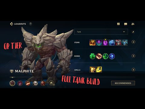 MALPHITE OP TIER IN PATCH 2.2B!!-Wild Rift