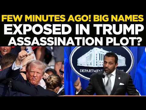 KASH PATEL LIVE: Kash Patel Drops Bombshell, Big Name Involved in Trump Assassination Plot Revealed!