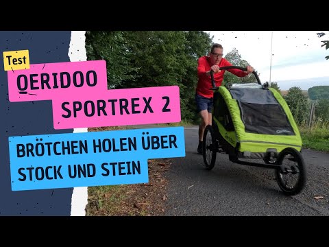 Test: Qeridoo Sportrex 2 - Brötchen holen mit dem Joggerrad!