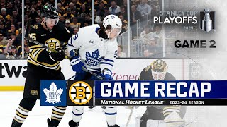 Gm 2: Maple Leafs at Bruins 4/22 | NHL Playoffs 2024 Screenshot