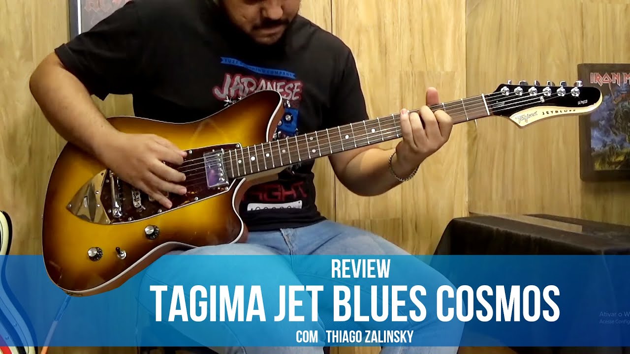 Review Guitarra Tagima Jet Blues Cosmos | Com Thiago Zalinsky