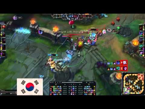 SKT T1 Faker Nocturne Mid Lane KR LOL Highlights 하이라이트 영상
