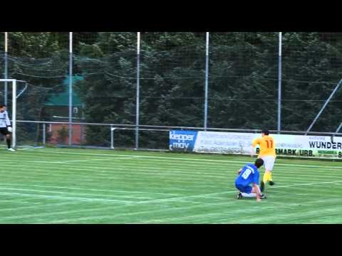 Fußball-Hessenliga: Viktoria Urberach - FSV Braunfels (7. August 2012)