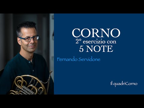 CORNO - 2° Eercizio con 5 NOTE / Lezione 6