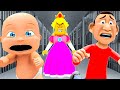 Baby and Daddy Escape EVIL PRINCESS!