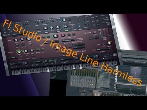 Video 25 _ FL STUDIO / FRUITY LOOPS VON A - Z  (Harmless VST .i Plugin) [TUTORIAL DEUTSCH]