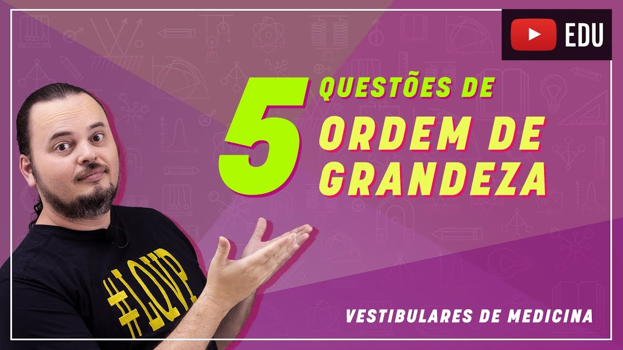 Ordem de Grandeza | Notação Padrão | Questões Resolvidas | MED 001