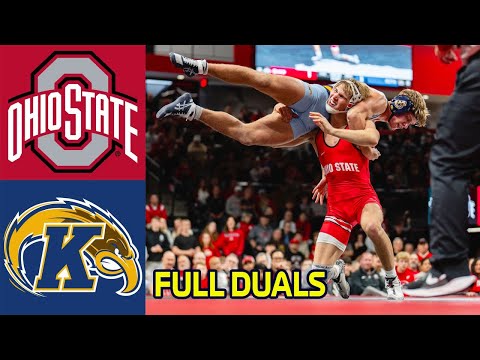 Ohio State vs. Kent State FULL DUALS Men's Collgege Wrestling 2025