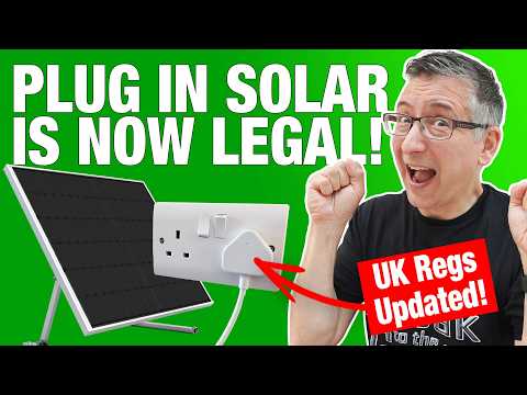 Plug-in Solar is Legal in the UK! – video thumbnail